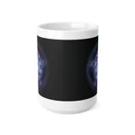 Witchcraft Blue Fire Pentagram Coffee Mug