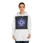 Witchcraft Blue Fire Pentagram Hoodie