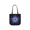 Witchcraft Blue Fire Pentagram Shoulder Tote Bag