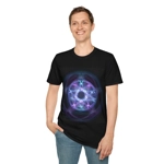 Witchcraft Blue Fire Pentagram T-Shirt
