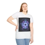 Witchcraft Blue Fire Pentagram T-Shirt