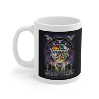 Witches Magical Altar Pentagram Coffee Mug