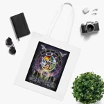 Witches Magical Altar Pentagram Cotton Shopping Tote Bag