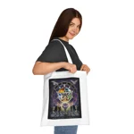 Witches Magical Altar Pentagram Cotton Shopping Tote Bag