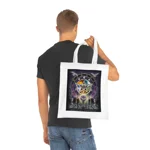 Witches Magical Altar Pentagram Cotton Shopping Tote Bag