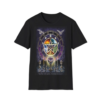 Witches Magical Altar Pentagram T-Shirt