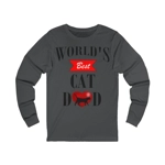 World's Best Cat Dad Father's Day Long Sleeve T-Shirt World's Best Cat Dad Father's Day Long Sleeve T-Shirt
