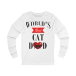 World's Best Cat Dad Father's Day Long Sleeve T-Shirt World's Best Cat Dad Father's Day Long Sleeve T-Shirt