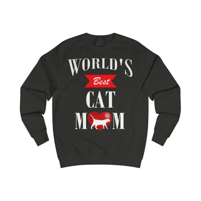 World's Best Cat Mum Mother's Day Sweatshirt