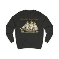World's Best Dad Classic Tall Clipper Ship Sweatshirt