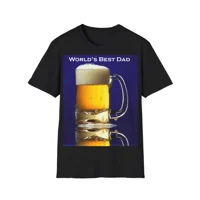 World's Best Dad Lager T-Shirt