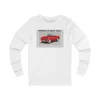 World's Best Dad Red Convertible Sports Car Long Sleeve T-Shirt