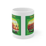 Happy Father's Day Retro Hippy Camper Van Coffee Mug