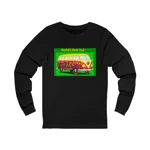 World's Best Dad Retro Hippy Camper Van Long Sleeve T-Shirt