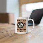 World's Best Darts Player Dad Coffee Mug