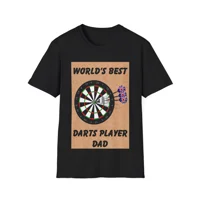 World's Best Darts Player Dad T-Shirt