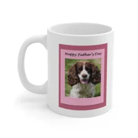 World's Best Dog Dad Spaniel Coffee Mug