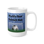World's Best Football Dad Coffee Mug