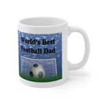 World's Best Football Dad Coffee Mug