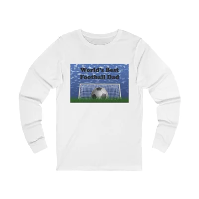World's Best Football Dad Long Sleeve T-Shirt