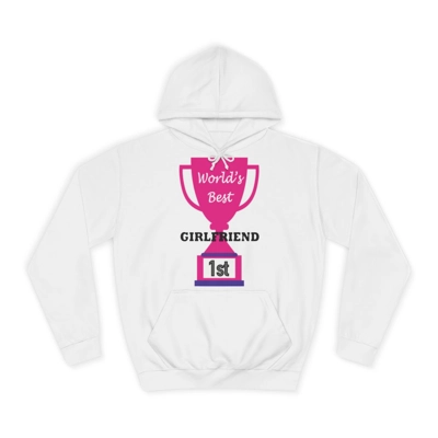 World's Best Girlfriend Trophy Valentine's Day Hoodie