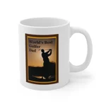 World's Best Golfer Dad Coffee Mug