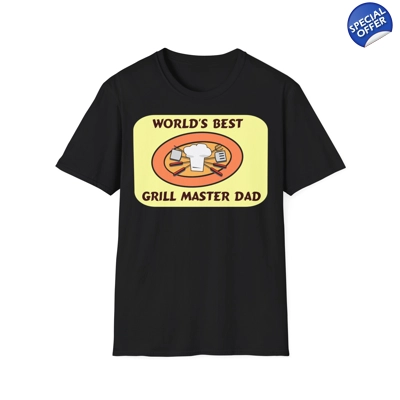 Father's Day World's Best Grill Master Dad T-Shirt
