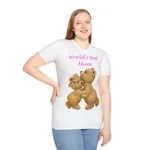 World's Best Mum Dancing Teddy Bears Cotton T-Shirt