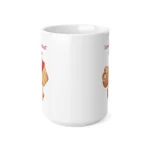World's Best Mum Teddy And A Basket Of Hearts Coffee Mug
