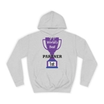 World's Best Partner Trophy Valentine's Day Hoodie
