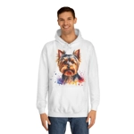 Yorkshire Terrier Dog Cute Watercolour Hoodie