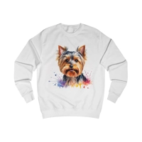 Yorkshire Terrier Dog Cute Watercolour Sweatshirt