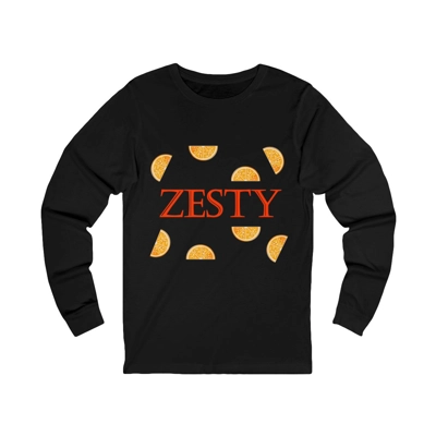 Zesty Oranges Fruit Summer Long Sleeve T-Shirt Zesty Oranges Fruit Summer Long Sleeve T-Shirt