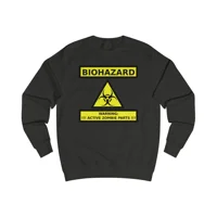 Zombie Biohazard Active Sign Sweatshirt