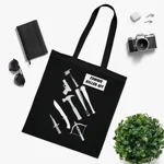 Zombie Killer Kit Cotton Tote Shopping Bag