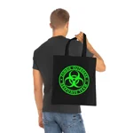 Zombie Outbreak Response Team Sign Cotton Shopping Tote Bag