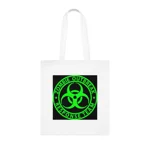 Zombie Outbreak Response Team Sign Cotton Shopping Tote Bag