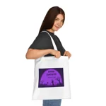 Zombie Survival Kit May Contain Snacks Funny Quote Cotton Tote Shopping Bag
