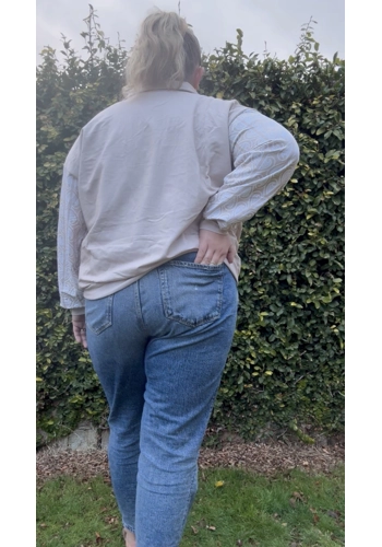 1/4 zip - oat
