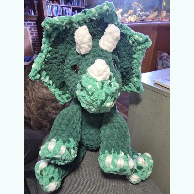 Plush Triceratops