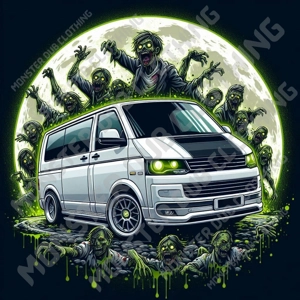 Zombie Horde DUB Hoodie, White