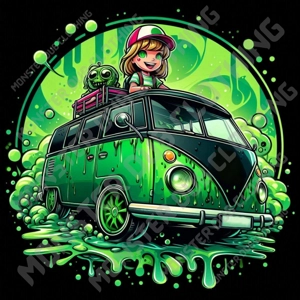 Slime Ride, Kids T-Shirt