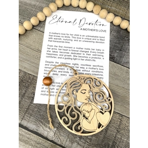 Eternal Devotion - A Mother's Love Ornament Story Card