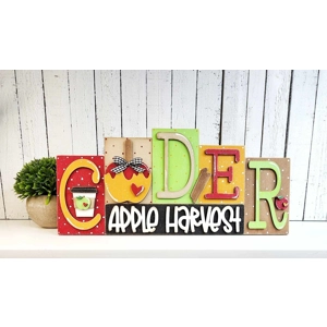 Chunky Cider Word Block