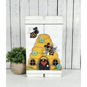 Beehive Pallet Table Top Sign