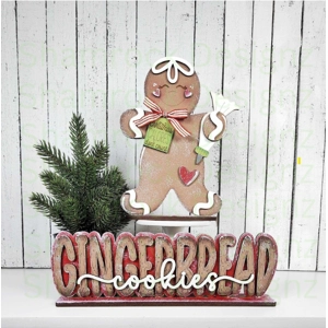 Gingerbread Baking Shelf Sitter