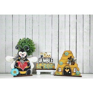 Honey Bee Shelf Sitter Set