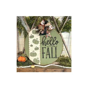 Hello Fall Door Hanger