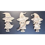 Witch Trio Shelf Sitters
