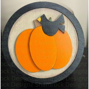 #13 Pumpkin w/crow 3